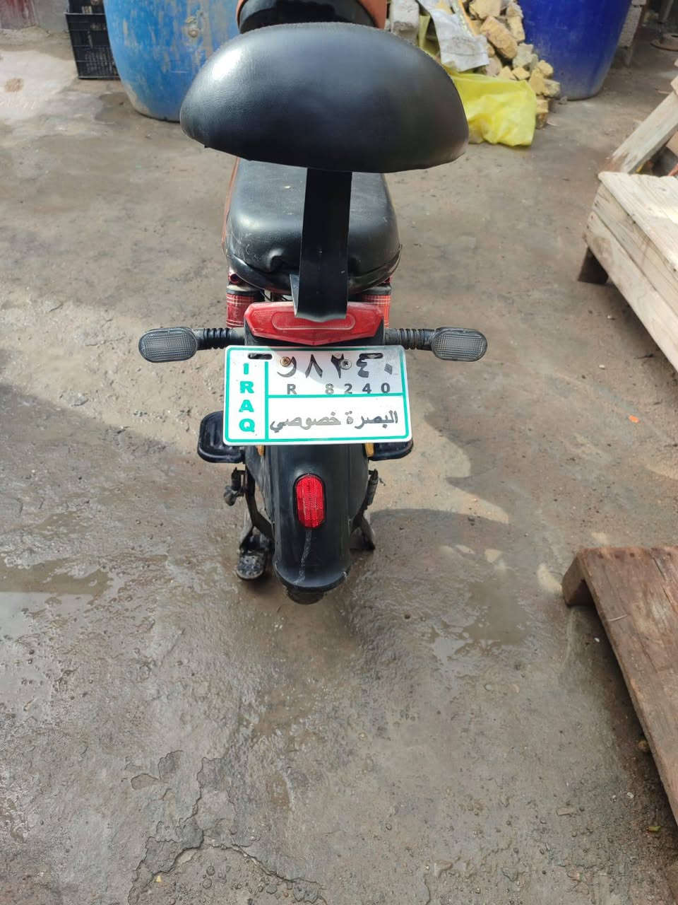 دراجة شحن للبيع نضيف 4بطاريات السعر 290بيه مجال
***********توصل  
العنوان البصره ابو الخصيب
