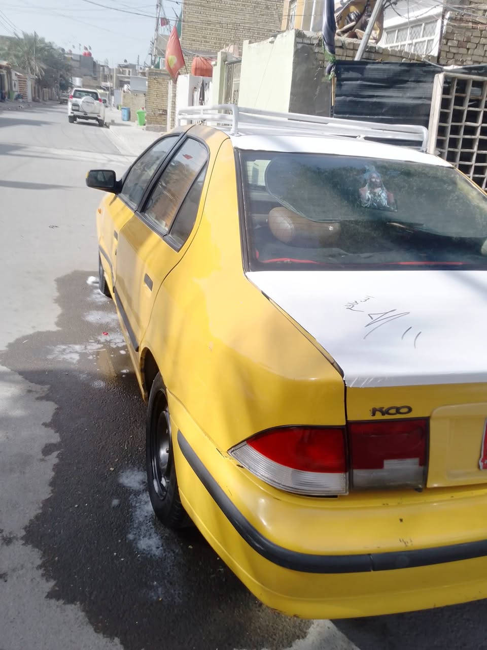 سمند 2011 ناطقه 
مكينه وكير مكفولات 

تبريد شغال 

صدر جديد 

تخم تاير جديد 

سياره كبل للشارع بيها ضربه بلبجم 

راعيها موجود ويريد يحول 

السعر: 21 وبيها مجال 

الرقم ***********

ترهم مراوس حسب القناعه
