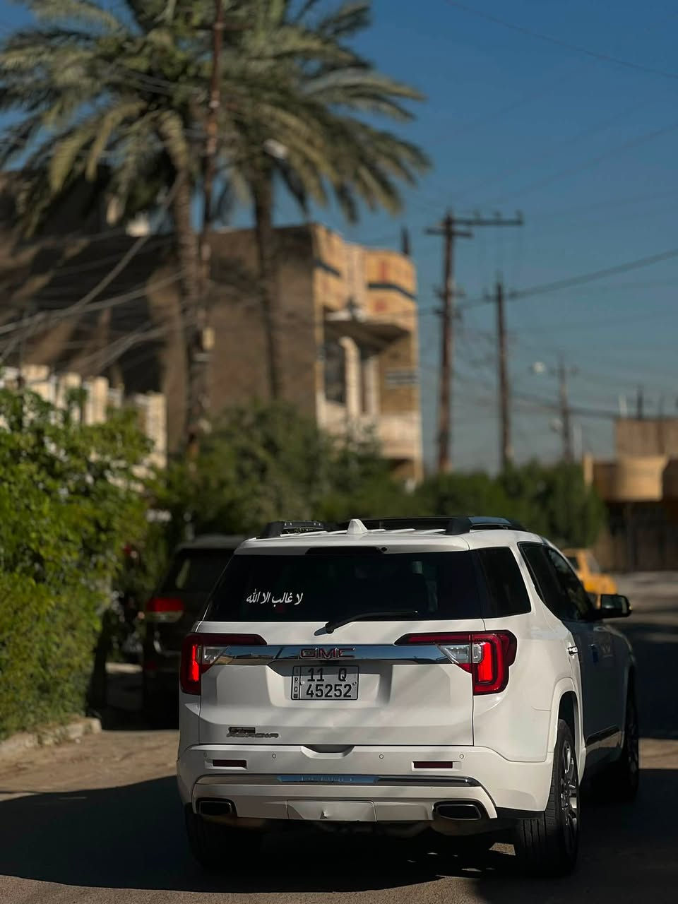 للبيع GMC اكاديه دينيلي ((2021)) فول 1/1 مواصفات 👈داخل ابيض كشنات منفصل vip صندوق كهرباء كشنات كهرباء دبل فتحه (7) راكب (6) سلندر (5) كامرات سايد بريك بصمه مبدل بنيد فقط سعر ((220)) بيه مجال عنوان بغداد زعفرانيه الاتصال ((***********)) ⚔️🔥
