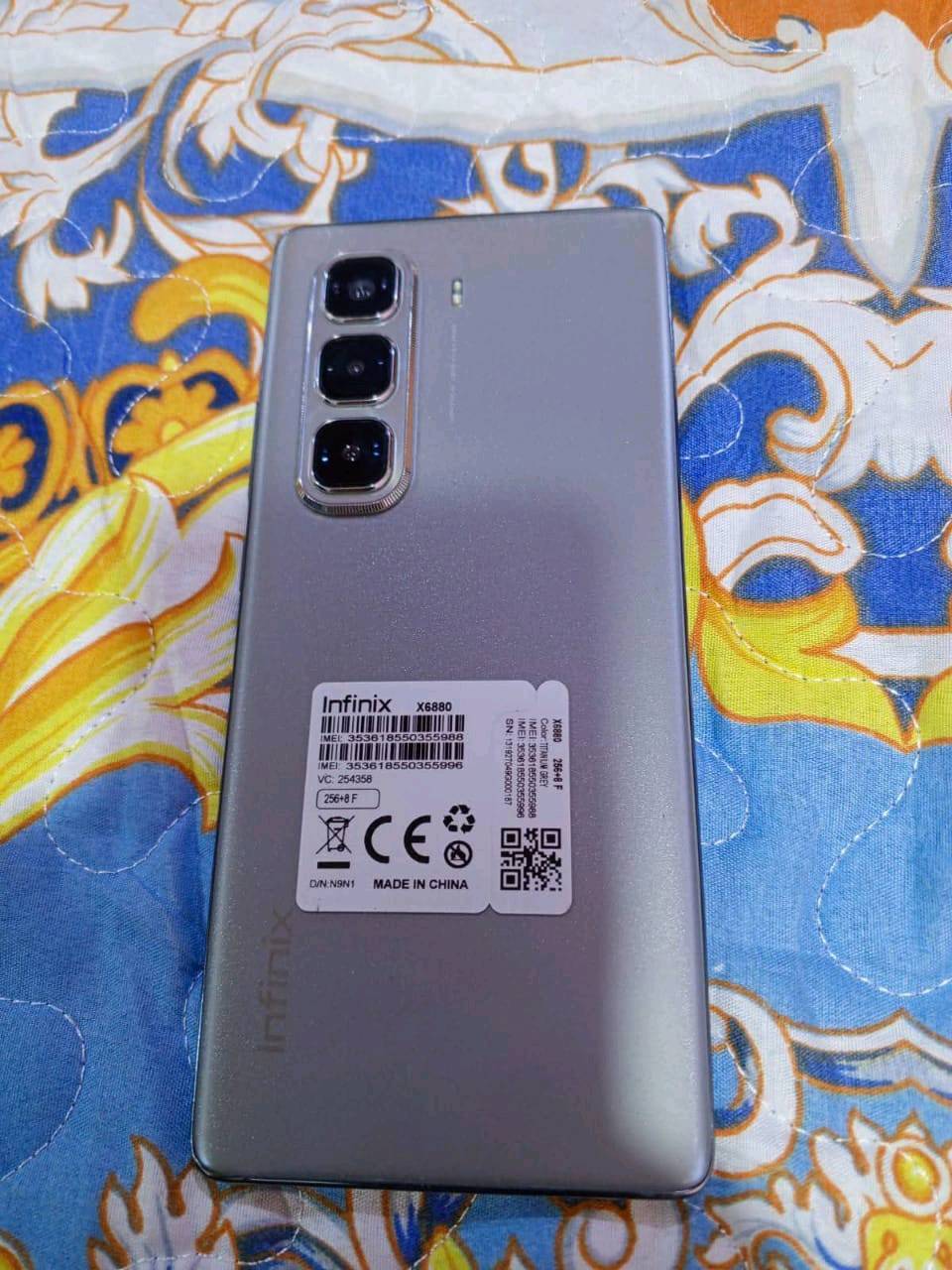 للبيع فقط انفنكس هوت50بروبلس ذاكرة256 رام16 جهاز مكفول من كلشي نظافه96% شاشه منحنيه مع كامل الملحقات الأصليه مع الضمان وين ماتريد افحص السعر185 ألف وبي مجال حق الجيه للطيبين للاستفسار***********
شنو الحالة العامة للجهاز؟: 
جيد جداا
وين مكانك بالضبط للي يريد يشتري؟: 
البصره/العشار
شنو السعر الي تريده على الجهاز؟: 
185 الف
هل يتضمن الجهاز ضمان معين؟: 
نعم
الطريقة اللي تفضلها للدفع؟: 
نقدا