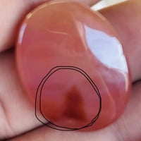 عقيق يماني مشروط ذمه مصور جدا واضح متوج بحرز الامام الجواد صياغه يدويه...