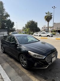 سوناتا 2018 وارد امريكي 2.4 GDI  رقم بغداد تحويل مباشر  محرك وكير كفال...