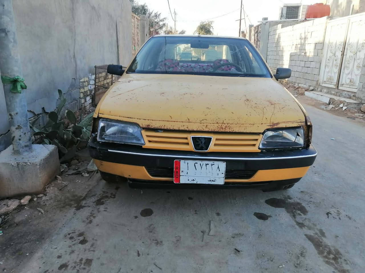 السلام عليكم بيجو روه موديل 10 كير ومكينه خير من الله شواصي مكفولات كهربايات شغاله غرفته حلوه  
غرفته حلوه السياره حلوه عايزه ترتيبات بسيطه 
بدون راعي وسنويته ضايعه ابيع جوم حديد السعر مليون وميه مكاني نجف عباسيه ***********
