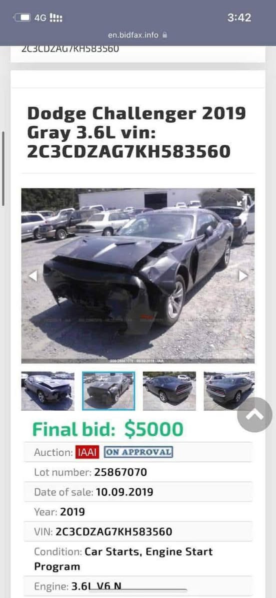 للبيع فقط
جالنجر ٢٠١٩ sxt v6 3600
ماشية ٨١ الف
السيارة بـ اسمي رقم بغداد الدولي ، هزة جديدة
سنوية ٢٠٣٠
حادث بسيط جاملغ وبنيد ( صور الحادث والسونار بالمنشور )
محرك كير تبريد كفالة عامة
مواصفات 
بصمة تشغيل
بصمة ابواب + بصمة صندوك
تشغيل عن بعد
شاشة وسط
منظومة زنون
فول تحكم ستيرن
تبريد قطعتين
تايرات خلفي ٢٧٥
امامي ٢٤٥
ويل ٢٠
كشنات حضن
كامرة دوارة
كشن السائق كهرباء
مثبت سرعة
نظام سبورت
هيتر بالمري
السعر ١٦٢ وبيه مجال
العنوان بغداد حي الجهاد


**إذا كنت صاحب هذا الإعلان وتريد حذفه لأي سبب، رجاءا أرسل رسالة إلى الدعم الفني**