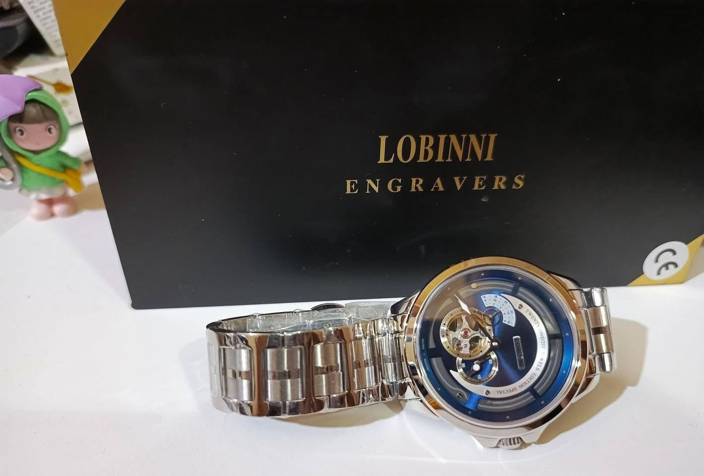 السلام عليكم
ساعه(Lobinni) اوتماتيك جديده لوك 
اعلى سعر ابيع 🙋🏼‍♂


**إذا كنت صاحب هذا الإعلان وتريد حذفه لأي سبب، رجاءا أرسل رسالة إلى الدعم الفني**