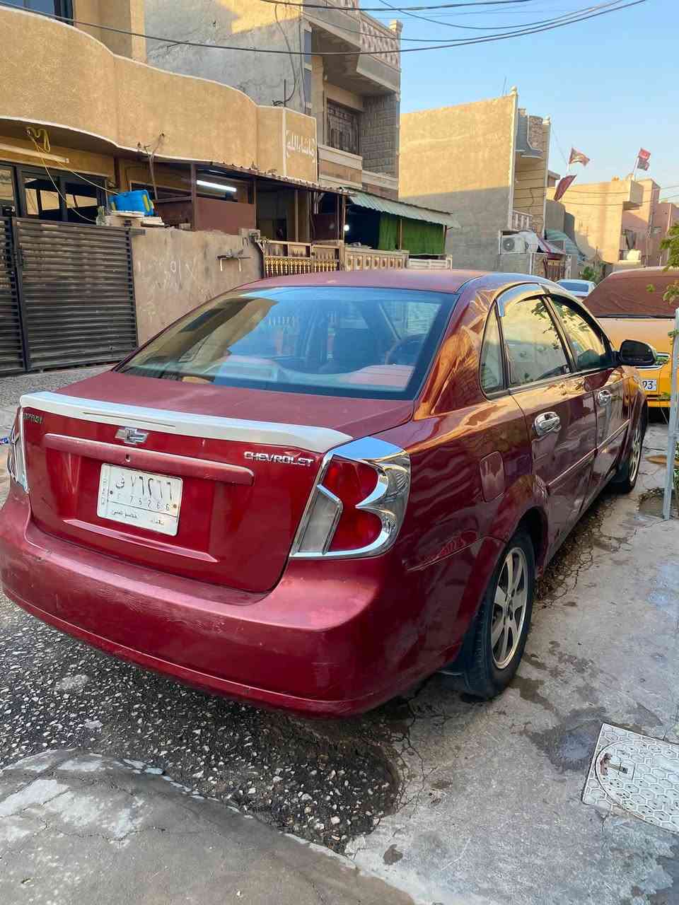 السلام عليكم أوبترا ٢٠٠٥ للبيع السياره جاهزه تبريد شغال محرك نضيف كير عادي السياره بلاديه بيها خياس قليل رقم بغداد سعراها ٥٥ وبيها مجال رقم التلفون ***********
