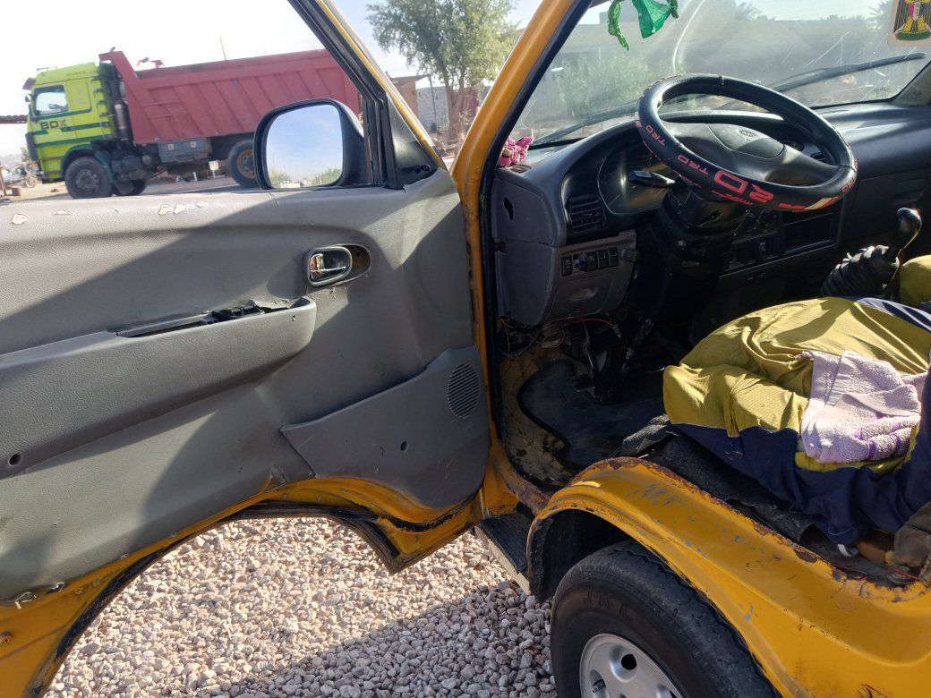 سلام عليكم بريجو للبيع 
موديل 99
مكينه بيه خيط بخار بدون تنقيص
حداديه زينه اكسن بي ونه 
شواصي 3زينات بس واحد يريد تعمير 
كهربائيات كله شغاله 
مصفر هيئة او مرور خط او بحث جدد 
غرفته زينه 
مكاني نجف 
السعر 48او بيه مجال 
رقم الموبايل ***********
