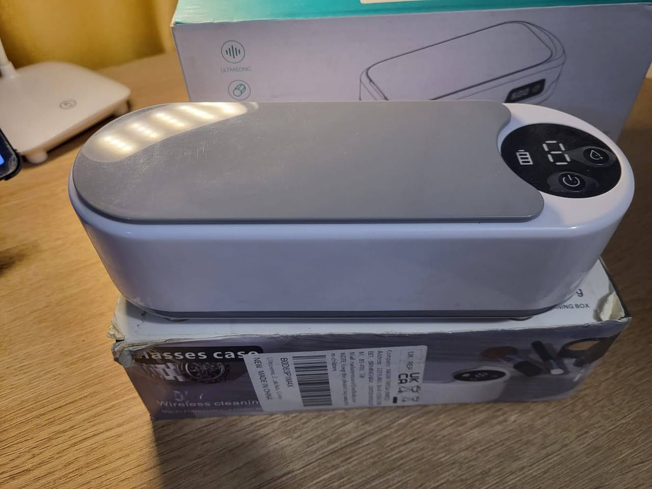 جهاز تنظيف بالموجات فوق الصوتية 3قطع
25مع التوصيل


**إذا كنت صاحب هذا الإعلان وتريد حذفه لأي سبب، رجاءا أرسل رسالة إلى الدعم الفني**