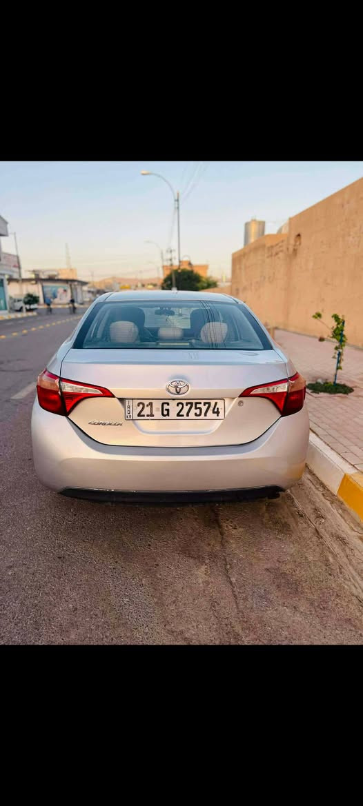 كورلا للبيع موديل 2018صبغ عام بدون اي دواخل سنويه منتهيه سنتين سياره جاهزه بدون مصرف سعرها 112وبيها مجال مكان سياره كركوك/داقوق رقم تلفون ***********
