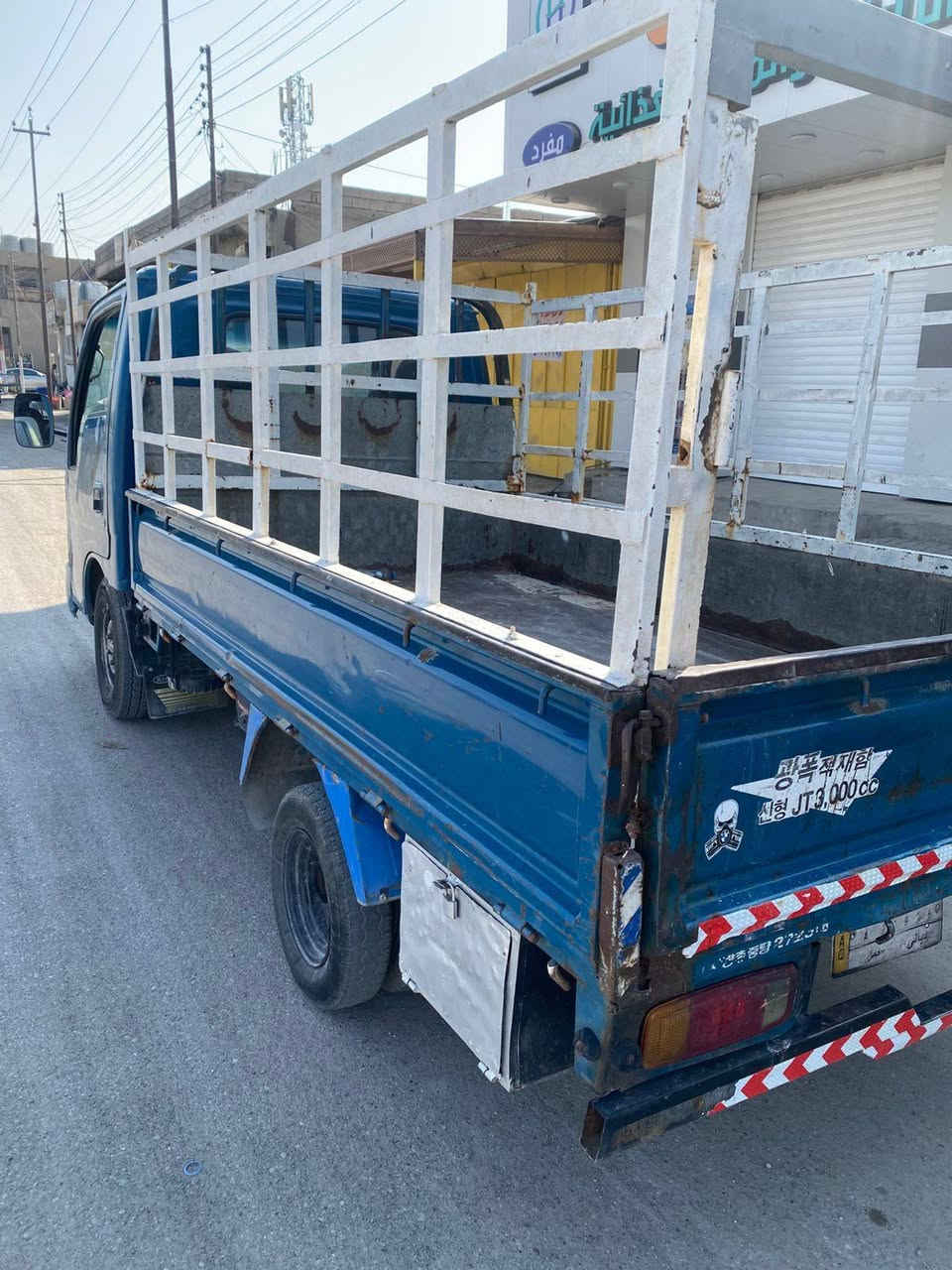 مکانی کرکوک فیلق
مشروع وطنی  سنویة جدید
محرك 3000
رقم دیالە
مکینە بیها قلیل بخار
***********
*********** كركوك, العراق
