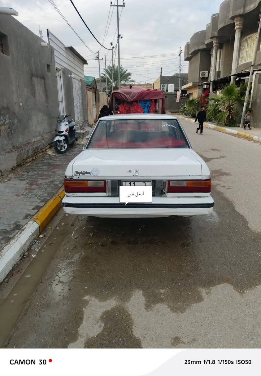 سلام عليكم سوبر موديل 85كهربأيات كلها شغاله سايد بريك شغال رقم انكليزي باسمنا مكين وكير شرط مكينه 2.5تخم تاير جديد السعر 35 سياره ما تخسر عليها كامله مابيها نقص اي شي تاريك وين ما جان رقم بغداد الهاتف *********** رجا اقره المنشور بعدين اتصل
