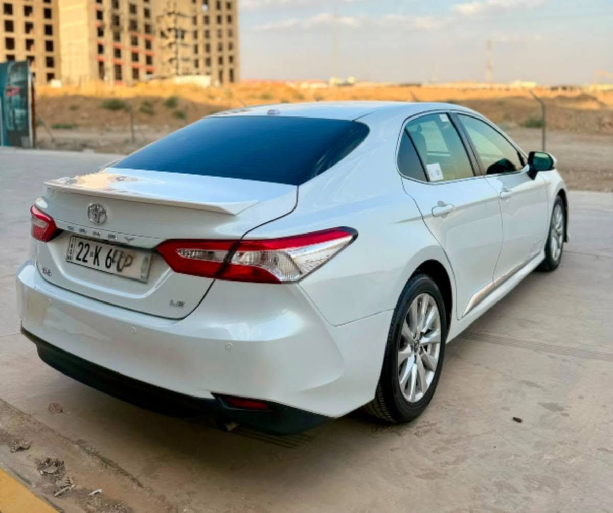 سلام عليكم
  (( بيع فقط ))

كامري خليجي
  شركة SAS
LE

 موديل 2019
 ماشي 80 الف حقيقي
  كلين تايتل مكفوله
  بلا صبغ بلا تبديل بي مكانين تعديل بارد بدون دواخل بدون اربك سونار موجود مواصفات
حساسات خلف
هندبريك بصمه
اوتو هولد
تبريد لمس +  مركزي
تحكمات ستيرن
تحديد سرعه 
6 اربك
مرايات كهرب مرئي
بعد بيها مواصفات 
كير محرك شرط مامفتوح رقم سنويه جديد شرط التحويل السعر 183 بي مجال قليل مكان السياره كركوك
 رقم موبايل *********** وتساب دهوك, العراق
