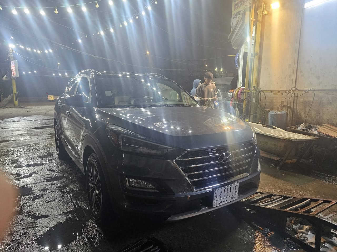 سلام عليكم سياره توسان 2021سيار لمتد فول الفول وارد امريكي حادث السياره دعاميه الخلفيه فقط ماشيه 45[***********]
