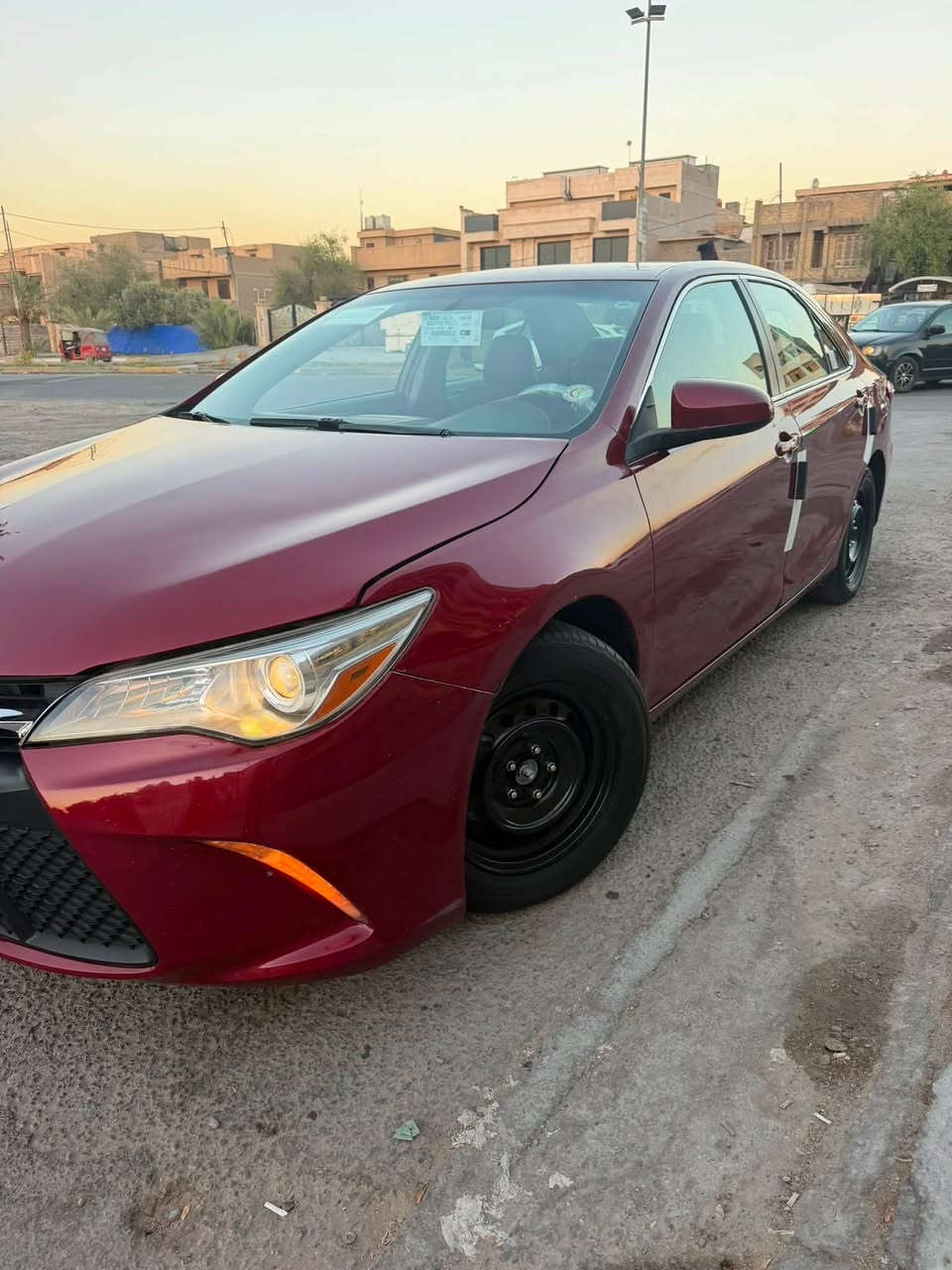 كامري للبيع موديل ٢٠١٦ وارد أمريكي سيارة نظيفه وجاهزه محرك كير تبريد ثلج تخم تاير جديد سيارة كل نقص مابيها وين مايعجبك اطلع بيها شاشة كامرا كشنات كهرباء رادرات تحكمات حادثها مال امريكا بنيد فقط وهنا صار رش كلير بل صفاح لجماليه اثر شخوط فقط رقم سليمانيه بسمنه تحويل ثاني يوم سعرها ١٠٦ ورقه ومكان السيارة بغداد ***********
