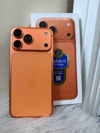 ايفون 17 برو ماكس  256 مستخدم قليل نضافه 100 دورات الشحن 16 شريحه فعلي...