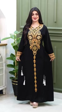 قماش سندريلا • مقاسات L-XXL • اسود