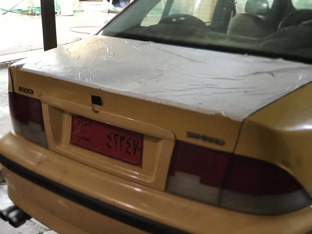 سمند 11/ المكينه خابطه البدي ولدواخل كلش حلوه
الكير الحداده كهربايات كله تمام ابو السنويه موجود  السعر 10 ورقات قفل 
العنوان البصره المعقل 
***********
