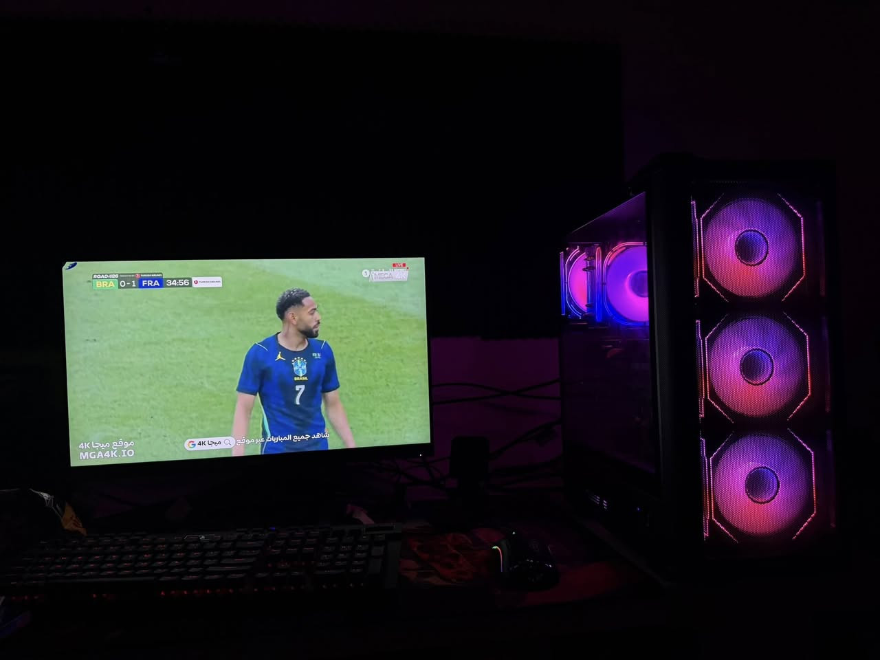 حلوة ال2k للبيع فقط كيس المكان بغداد 1250 بيها حك الجية
I7-12700
Rtx 4060 
Ssd 512
M.2 128
Hdd 1t
Ram 16 8x2 3200 rgb 
H610 pro msi 
Psu 750 rgb
Case antec 4 fan 
Cooler mass


**إذا كنت صاحب هذا الإعلان وتريد حذفه لأي سبب، رجاءا أرسل رسالة إلى الدعم الفني**