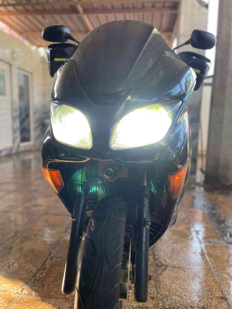 من رخصت ادمن الكروب المحترم 
فورزا 0.9 كامله من كل النواحي شرط متصرف عليها ربع دينار مرتبها ع ايدي شلعة تشگ الگاع ومعدل 120 دراجة مرتبة سبب البيع اريد اجيب سياره دراجة تاخذها وتدعيلي لان ماتوگف بيك أبد ترايها وين ماتريد نقصها فقط جاملغ نكسر ومافارغ ابدله وسعرها 25 بالسوك اذا جديد ووياها خوذه اصلية ماخذها ب65 الف هديه للشراي والسعر 11 ورقة وبيه مجال بسيط للاستفسار *********** موجود اتصال وواتساب وبخدمة الشراي مكاني العمارة ميسان
