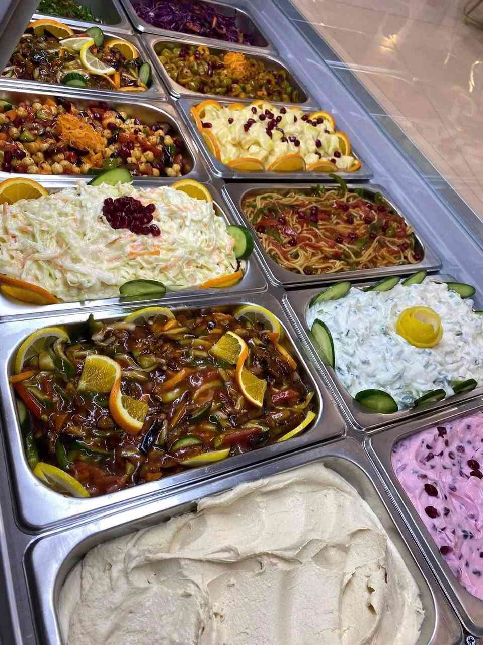 مرحبا تجهيز عارضات تجهيز مطاعم مقبلات زلايط بكل الانواع مكاني بغداد العبيدي متفرغة*********** \\***********
