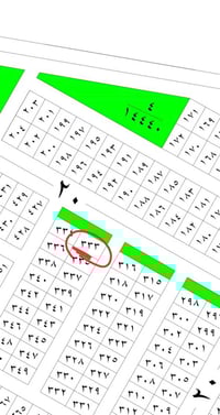 قطعه ارض للبيع بدايه الصابيات ٢٥٠ م ركنيه على شارع ٢٠ مقابل التشجير ال...