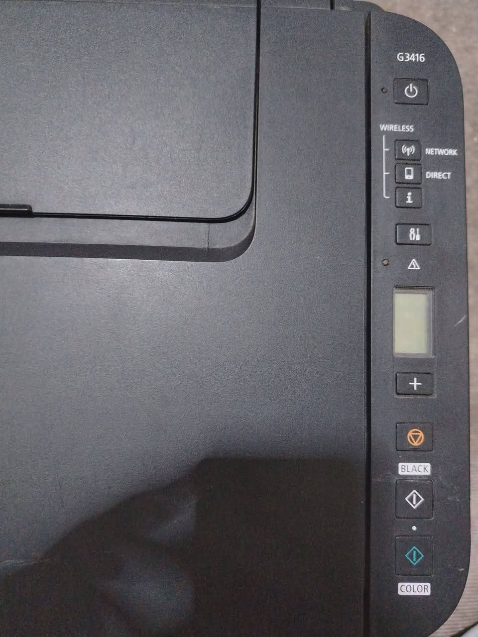 طابعه للبيع من شرك Canon PIXMA G3416: مستعمله شهر واحد السعر230 وبيها مجال للطيبين للتواصل واتساب***********
