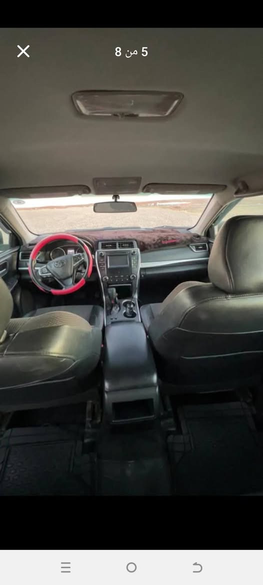 تويوتا كامري 2016 se
4 قطعه و نيف صبغ تيدايه بي داخلي و شاصي
سقف بچه ك كحليه گير و مه كينه دباشن.
مواصفات
*تبريد شرت
*داخلي صفر
*كهربائيات هه مي ب شرت
*3 گير
*تحديد سرعه 
* لايت زينون
*كشن كهربائي
*قفل مركزي
300 هزار غرامه لسه رن سعر 124 و مه جال
رقم تلافون *********** زاخو, دهوك

