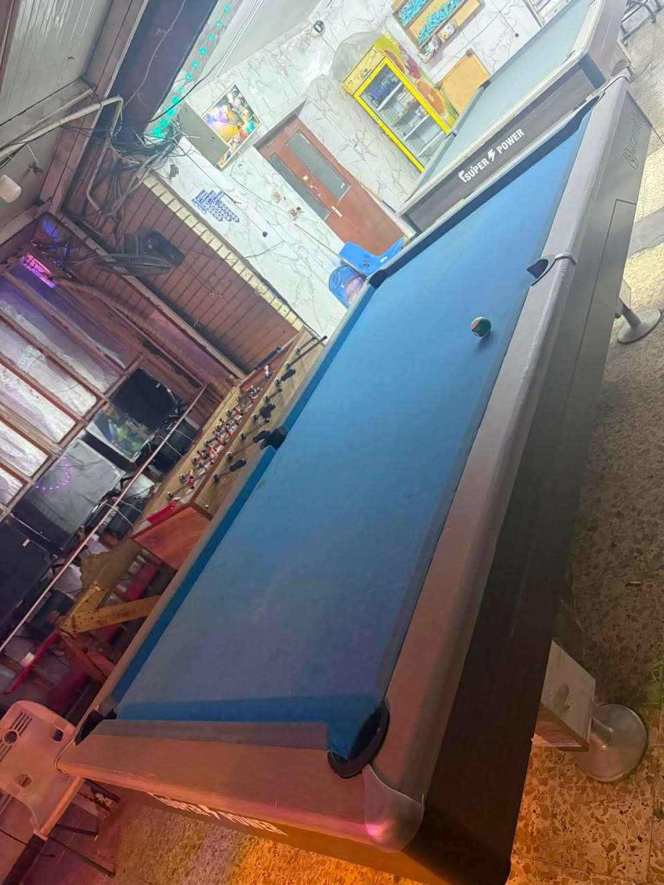 السلام عليكم
ميوزه بلياردو سوبر باور نضافه ٩٥٪؜بعده جديد قماش جديد الميوزه ما متعوبه سبب البيع أريد اخذ ماستر جديد سعر الواحد 8 ورقه ونص وبي مجال شرط تجي تفحص وشوف بعينك مكاني بغداد الكرخ لاستفسار ***********
