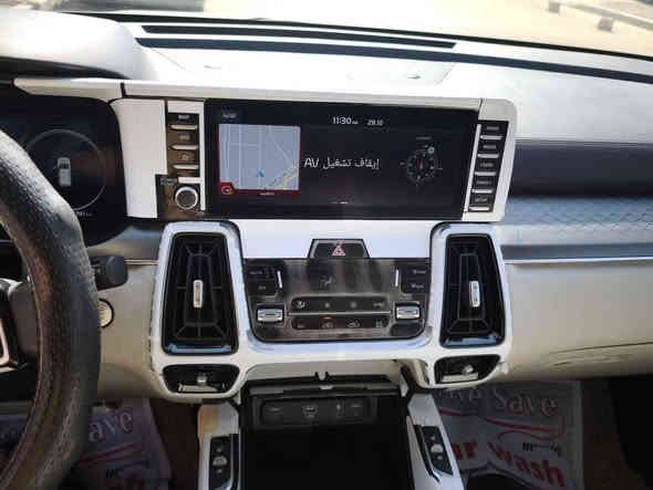 السلام عليكم 
 كيا سورنتو موديل2023
فول الفول مواصفات 1/1 4X
 ماشيه/32550 كيلومتر  قابلة للزيادة شرط الفحص - سماعات سياره من شركة BOSE
-بانوراما -7 راكب -اضواء محيطية داخل سيارة 
-بصمة -كشنات جلد كهرباء تدفئة تبريد-كير ماوس
شاحن وايرلس -كامرة تشتغل مع الاشارة بلدشبول
-مري شفط واشارة -هاند بريك دكمة-اوتو هولد
-مانع انزلاق-الصندوق كهرباء -بردات 
-حساس امامية -حساسات خلفية
-أربع كاميرات -كامره محيطية دوراه 360درجة
-صعود ونزول منحدرات-شاشة كبيرة
-شاشة دجتل - عدادات ليزرية
-بصمة ابواب -تحكم استيرن جهتين
-شفتات استيرن -تشغيل عن بعد -نفكيشن  
3 قطع تبريد -فور ويل -
محرك   3500cc- ماوس تحكم وضعيات قيادة
سيارة خليجية 
مكفولة كفالة عامة فقط رصعة صغيرة  جدا كما موضحة في الصور
مكان السيارة بغداد 
للاستفسار اتصال على الرقم
*********** Colombo
