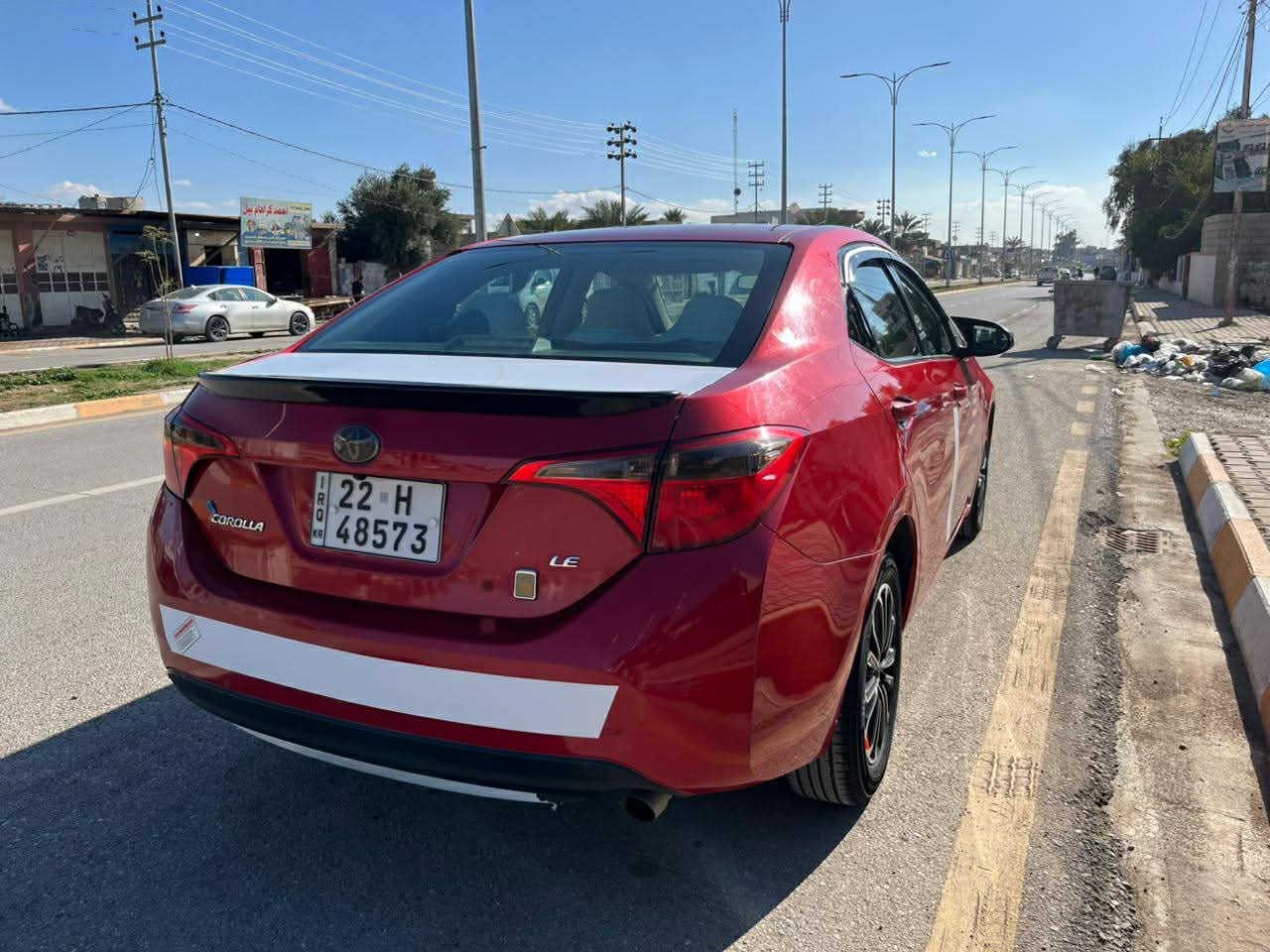 سلام عليكم للبيع كورولا موديل 17 امريكي LE رقم اربيل سنويه لل28
الحادث موجود بالصور 
سياره جديده مامتعوبه 
تخم تاير جديد 
مشط ستيرن جديد صدر امامي خلفي كله جديد نوزلات جديد 
تدفئه تبريد خير من الله 
وميزت الLE معروفه ميحتاج اذكر التفاصيل 
للاستفسار ☎️على رقم
***********
