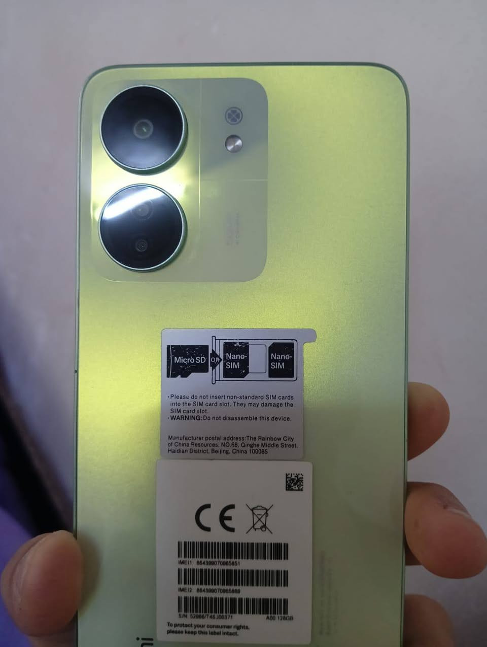 اسلام عليكم ريدمي 13C جهاز جديد شركه بعدها بدون غرض مراوس با ايفون اكس ار يكون محور أو اكس ماكس أو ثمانيه بلاص بس ذاكره  256 ريدمي 13C ما مفتوح شرط دبل سيم بصمة جانبي ذاكره 128 رام 6 بوبجي 40 فريم تراوس اتفضل خاص وا رجاء ما يعجبك اعبر المنشور


**إذا كنت صاحب هذا الإعلان وتريد حذفه لأي سبب، رجاءا أرسل رسالة إلى الدعم الفني**