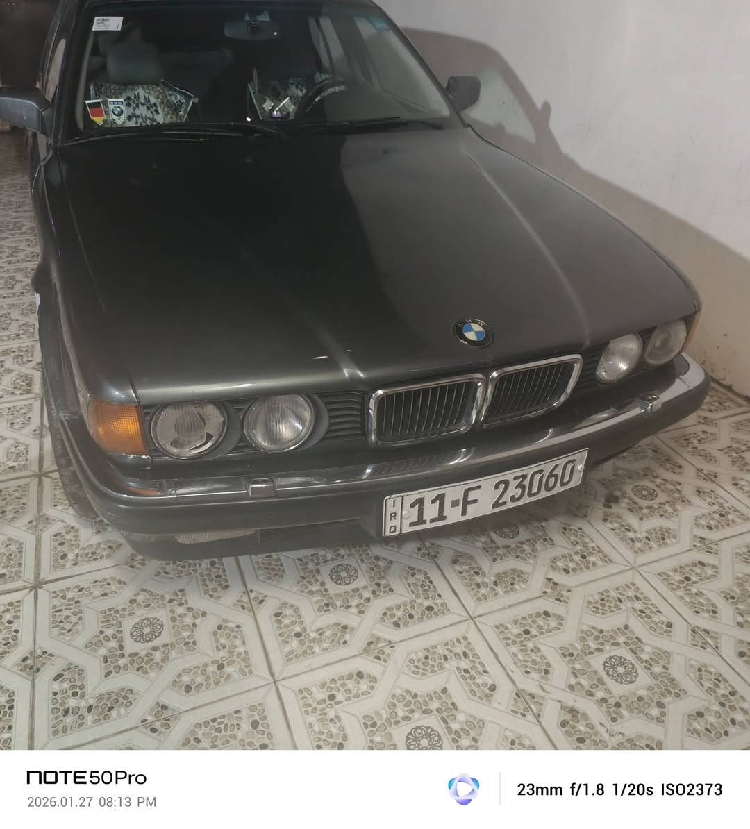 بي ام 735 بغداد/٤٠(***********
