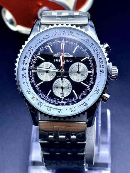 ❤️ حلويات ❤️
💢💢 الوان جديدة وسعر جديد 🥰

❌السابق 💸 السعر 35 الف 💸

✔️✔️ الحالي 💸 السعر 30 الف 💸

🔆 المواصفات :

🕔ساعة يد كرونوغراف بري-تلي—نغ  ناف—يت ايم-ر  للطيارين … مينا نحاسي متموج بالوان /بني نحاسي  وابيض واخضر وازرق وتبفاني  
✔️ قطر الساعة + 45 ملم 
✔️ ستوب ووج شغال (فديو بالتعليقات ) 
✔️ سناتر شغالة بكامل وظائفها 
✔️ رنك دوار ( Slide Rule Bezel )
✔️سوار معدني عالي الجودة
✔️ظهر مختوم بشعار 🦅 
✔️زجاج زفير ضد الخدش لماع✨✨  
✔️تتمتع ببطارية عمر طويل 
✔️ وزن القطعه +137 غرام 
✔️تاريخ شهري على الرقم 6

💥وظيفة الطوق (الرنك ) المتحرك :

💢💢 كمبيوتر طيران دائري: يعمل كجهاز كمبيوتر طيران مصغر يمكن ارتداؤه على المعصم …

يتوفر توصيل🚚 لكل مدن العراق 🇮🇶

هاتف #دقيقة واتساب 🟢 *********** 🟢
