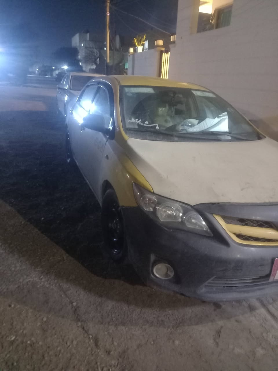 سلام عليكوم كورلا خليجي لبيع موديل 2009 مشروع وتنطي شرط تحويل سعر 77 بي مجل بي دفترن ضره مكلوب عل سكف بدون تبديل شاصي حوص لغود مكفول  ***********
