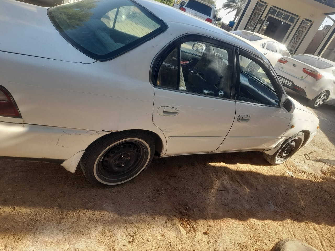 السلام عليكم كورلا موديل 93 مكفوله من الكص والنقل جثه رقم بغداد سنويه 2027 كير ومكينه وحداديه خير من الله السعر 45 وبيه مجال ***********
