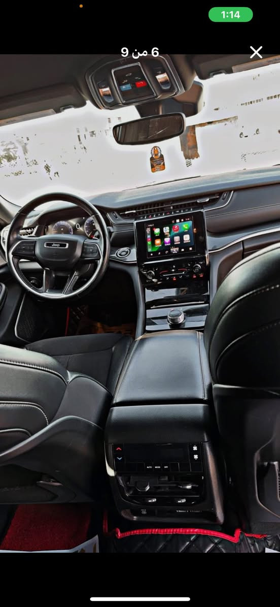 جيب  كراند شيروكي التديو بلاك توب موديل 2021  

فول مواصفات عدة الفتحة 

ماشية 55قابله للزيادة 

حادث من امريكا فقط بالباب الخلفي وره سايق بارد قليل 
ومنزل سونار وصور امريكا 

والباقي سياره كفاله سونار منزله ورقم شاصي هم منزله 

المواصفات 
محرك 6سلندر 3600
كشنات جلد كنتاره 
كشن كهرباء
صندوك كهرباء
كشنات هيتر وستيرن هيتر 
فول تحكم ستيرن
رادار امامي وقيادة ذاتية 
نقطة عمياء وتحديد مسار 
فور ويل 
 انارة الخارجية لد ولاين زينون 
شحن واير لس 
ابل كار بلي واير لس 
اشاير بالمري وهيتر المرايات الجانبية 
ويل حجم 20 
تشغل عن بعد 
 تبريد قطعتين 
السيارة رقم بغداد
💵السعر 280   تم تنزيل سعر لان متوازي على فلوس وسياره جديده ومناقصه برغي وقطره صبغ مابيه وسعره بي مجال @#@

📍مكاني بغداد المنصور

***********
