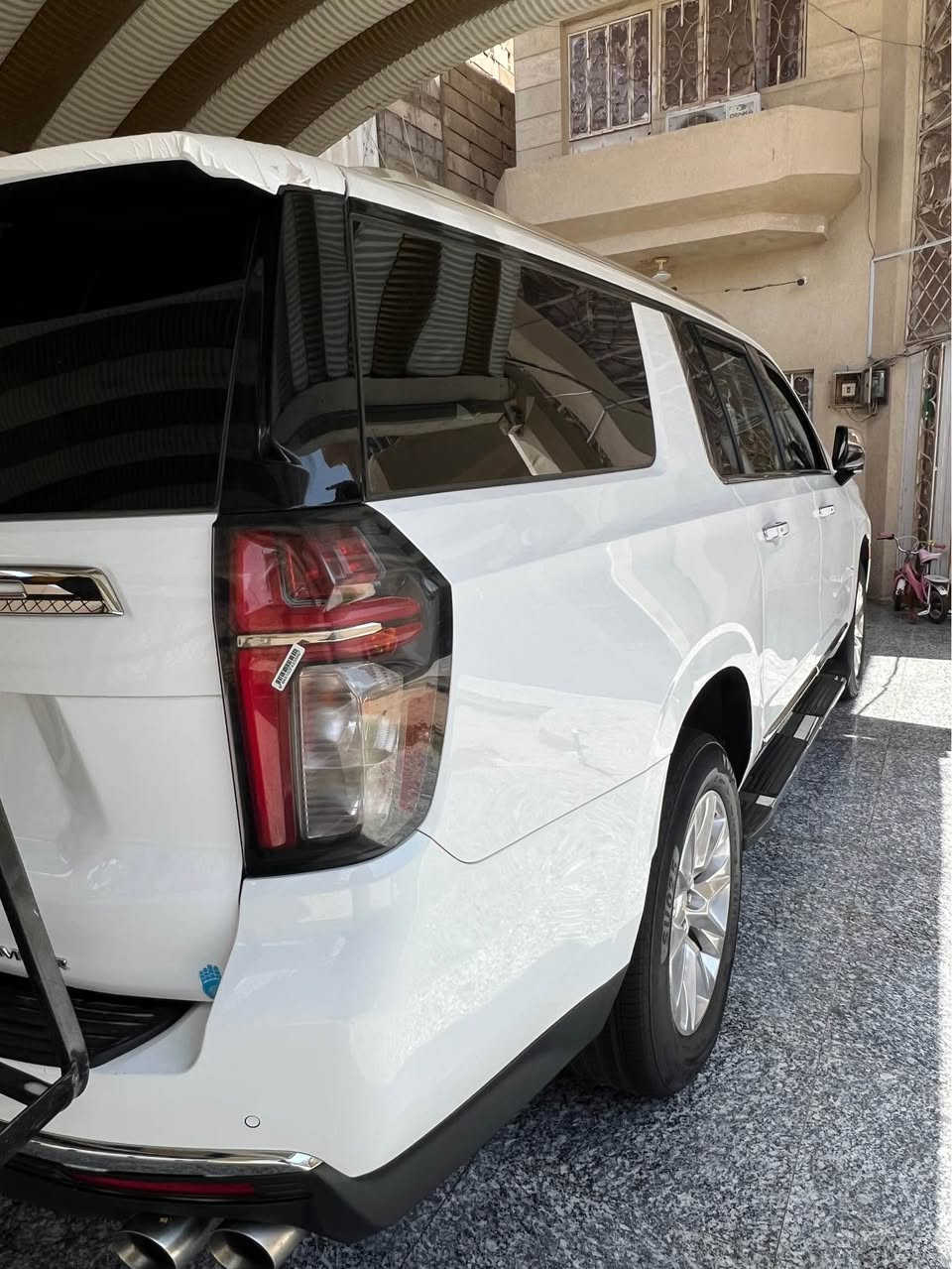 سلام وعليكم 
البيع شوفرليت تاهو 2023 /برايمر 
وارد كندي / رقم اربيل / اجره / 
سياره بسمي /ماشيه /158469/km كيلو 
سياره جاهزه من كلشي ما بيه نقص برغي 
حداديه تخم تاير مكينه كير كله كفاله 
صبع كد شبرين بل داير مال جاملغ الخلفي صفحت اليمنه الباقي مكفول 
بكان السياره بصره جبيله شراي ينتصل 
رايده ب(435) وبيه مجال 
***********/انتصل او واتساب البصرة, العراق
