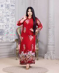 دشداشة نسائي • كشمير تركي • فري سايز ٨٥ كيلو