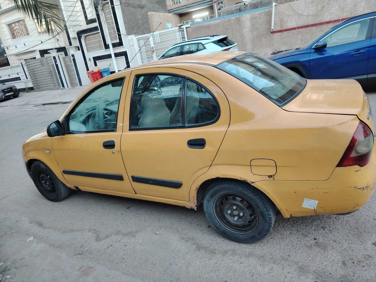 طيبه للبيع تكسي موديل ٢٠١٥بسمي محرك بيه تبخير تبريد عاطل السعر ٢٥ وبيه مجال حك الجيه العنوان بغداد جكوك ***********
