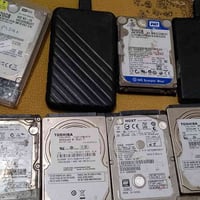 ٨ هاردات • ٥٠٠جيجا • ٧٥٠جيجا