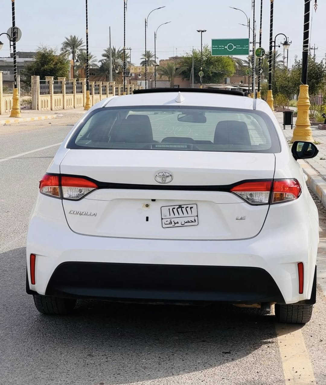 كورولا موديل
2023 كورولاLE ياباني 
اصلي وارد امريكي 🇺🇲
بنزين فقط لون  ابيض ثلجي المرغوب ضرر واضح بالمنشور وبيها كلير قطعتين من امريكا 
  بدون دواخل لغد شاصي كله بلادي على وضع الشركه  جميع الايرباكات سليمه 🤗
  محرك گير كله بلادي ((ابيع على الفحص وين يعجبك افحص))
بدون رقم تترقم جميع المحافظات 
 محرك 2000
رادار امامي ‼️
تحديد مسار + سياقه ذاتيه 
مانع تصادم 🚳 توقف ذاتي 
عند الاقتراب 🚶
لدات اماميهLED 
لايت زينون بلادي عالي ناصي 
شاشه كبيره تدعم 📱=✓
Android Auto/car play 

خرائط GBS 📌
كاميرا خلفيه 📷
تبريد لمس بيانو 
نظام 🍃 eco
هند بريك بصمه كهرباء ⚡
شحن لاسلكي بصمه تشغيل فتحه رادارات تحديد مسار سياقه ذاتيه رادارات 360 درجه بصمه بوب بصمه جنطه اشاير ترحيب تدفئه بالستيرن وبالاكشانا ويل كروم 

اوتو هولد⭕ 
مانع انزلاق ⛔
فول تحكمات ستيرن 
كروز مثبت سرعه 
شاشه ضبط واعطال بل دشبول 
منافذ 12V/ ⚡USB 

حساسات اطارات 
4 دسك \ Abs
كتالوكات شركه اغراض كامله 

للبيع السعر المطلوب 
143 وبيها مجال

الاتصال على الرقم التالي 

((‏‪0770 806 8169‬‏ ))
محمد 

مكان السياره 

صلاح الدين /سامراء   //السعر 143 وبيها مجال

