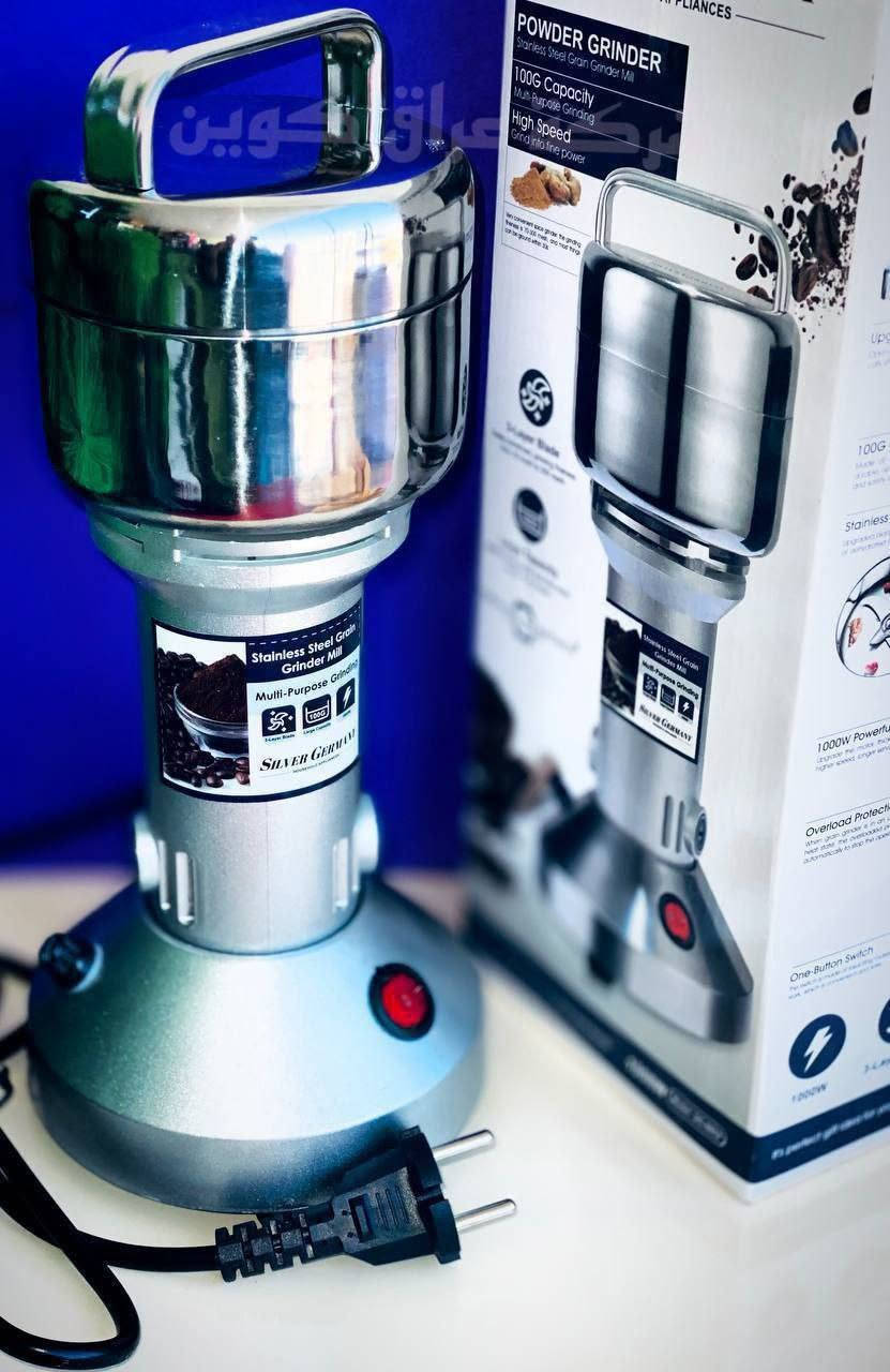 طاحونة SILVER GERMANY 🇩🇪 الأصلية 🔥
تعبتي من الطحن البطيء؟ 😍
وفرنالج طاحونة قوية وعملية بقوة 1000 واط، تطحن البهارات، القهوة، والحبوب بسرعة وكفاءة.
✅ ملف نحاس أصلي
✅ جودة عالية وعمر طويل
✅ سعة 100 غرام
✅ مع مواد احتياطية
✅ ضمان سنة كاملة
💯 خيار مثالي لكل بيت ولكل مشروع.
📩 للحجز والاستفسار راسلينا على الصفحة، والتوصيل متوفر.
#طاحونة_صناعية #SILVER_GERMANY #أجهزة_منزلية #توصيل_لكافة_المحافظات #عروض_مميزة


**إذا كنت صاحب هذا الإعلان وتريد حذفه لأي سبب، رجاءا أرسل رسالة إلى الدعم الفني**