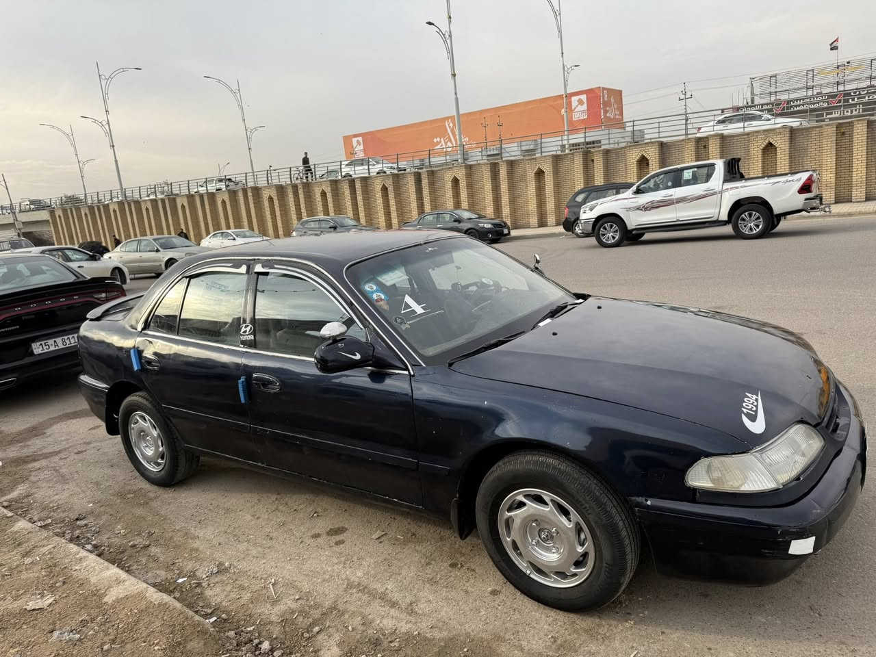 السلام عليكم للبيع سوناتا تو موديل1994مصبوغة عام جمالية بيهة طخة بسيطة بلجاملغ الخلفي بدون دواخل محرك 2000مفتوح وشرط لفحص كير ومحرك رقم انبار دولي بشرط ثاني يوم تحويل هزة وسنوية كله مجددلل29 عنوان الفلوجة قرب جسر الجديد متواجد ع فيس السعر38وبيهة مجال ولماعاجبة لمنشور يعبر بدون كسران بحلال ناس والله يرزق جميع للاستفسار اكثر ***********/كورك/***********اثير
