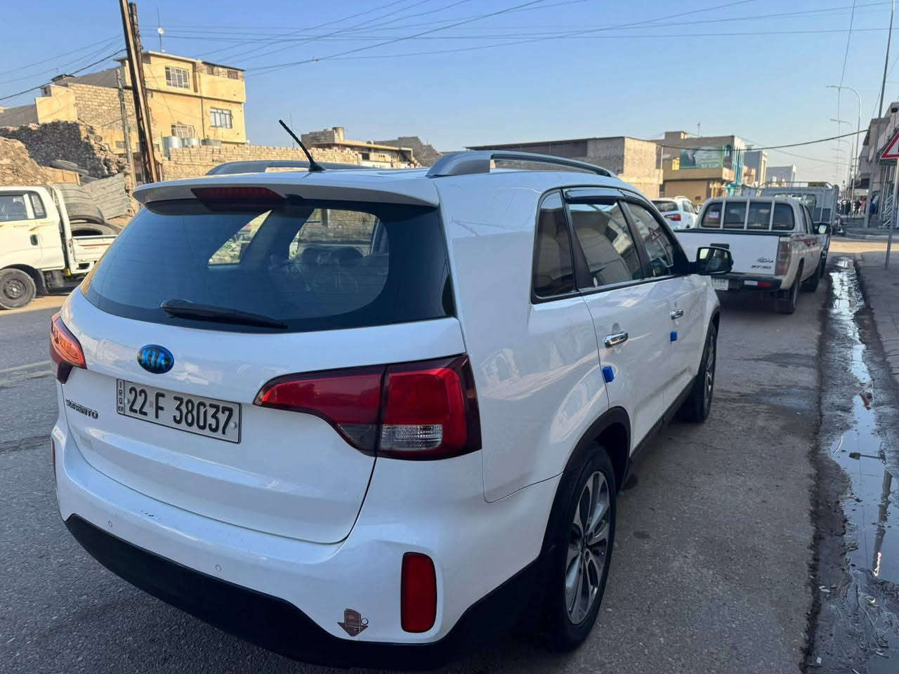 سلام عليكم سورنتوا للبيع 2014 فول مواصفات بصمه كشنات جلد  خلفيه  رقم أربيل دولي سنويه وهزه جديد السياره بردات بلادي بجامات الوره اشاير بلمري مري شفط تحكمات استيرن نضام ايكو وسبورت وعادي سياره مكينه 4 سلندر السعر 165 وبيها مجال للشراي مكان السياره موصل الاستفسار الاتصال على الرقم
***********
***********
