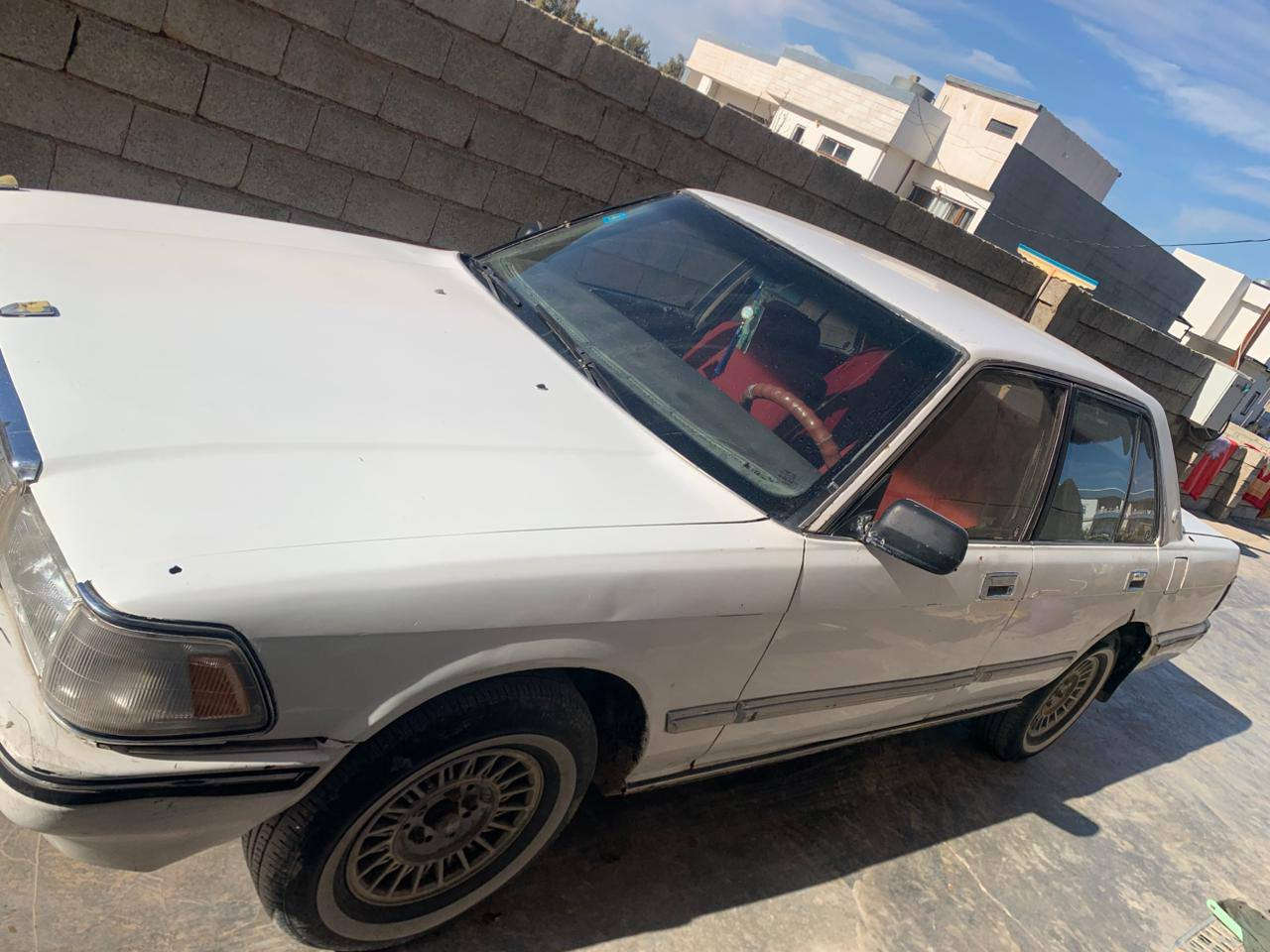 السلام عليكم سيدان موديل 1989 للبيع محرك كير بطه 2500 _رقم بغداد دولي سنوية لحد 2029 شرط التحويل
السعر 38 بيه مجال بسيط الشراي الاتصال على الرقم _*********** _العنوان-كركوك قضاء الحويجة
