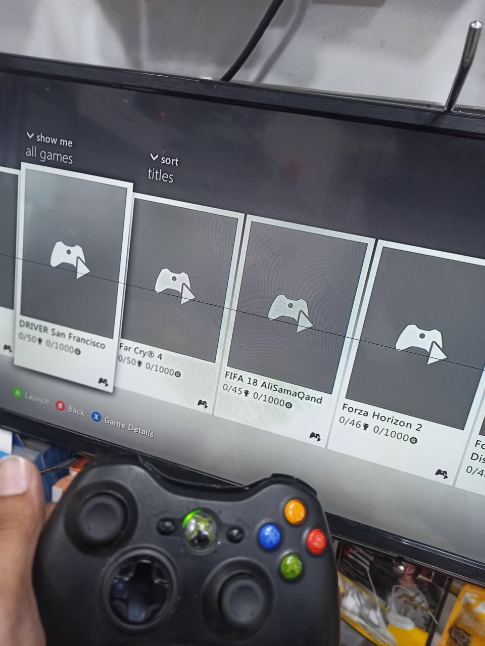 سلام عليكم
اكس بوكس للبيع 
 
٣٢ العاب قوي 

ويا يدة ليزر بي شحن 

درايفر هاك و مود

الاستفسار اتصل ب ***********
واتس اب ***********
