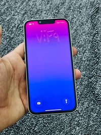 آيفون ١٣ • مبدل شاشة • بطارية ٧٧٪