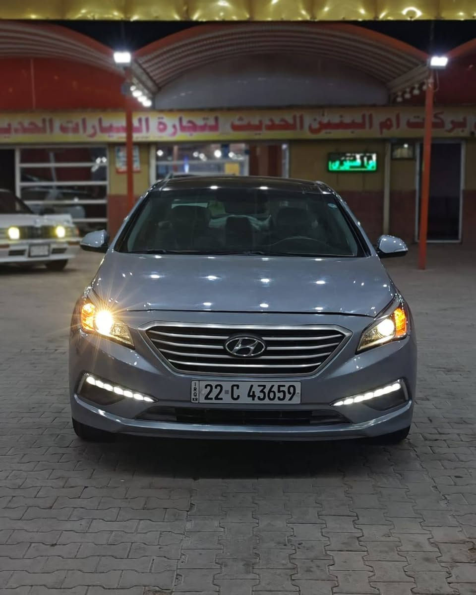 هونداي سوناتا  موديل ٢٠١٧ فول الفول لمتدد سيار كير مكينه تبريد حداديه  كفاله   بنورما  كشنات جلد كشنات كهرباء  بصمه شاشه بيها صبغ عام  جماليه  شاصي لغد حوض تكم كفاله من الضربه القويه  رقم اربيل دولي  عنوان نجف  *********** السعر ١٠٧ وبيها مجال قليل النجف, العراق
