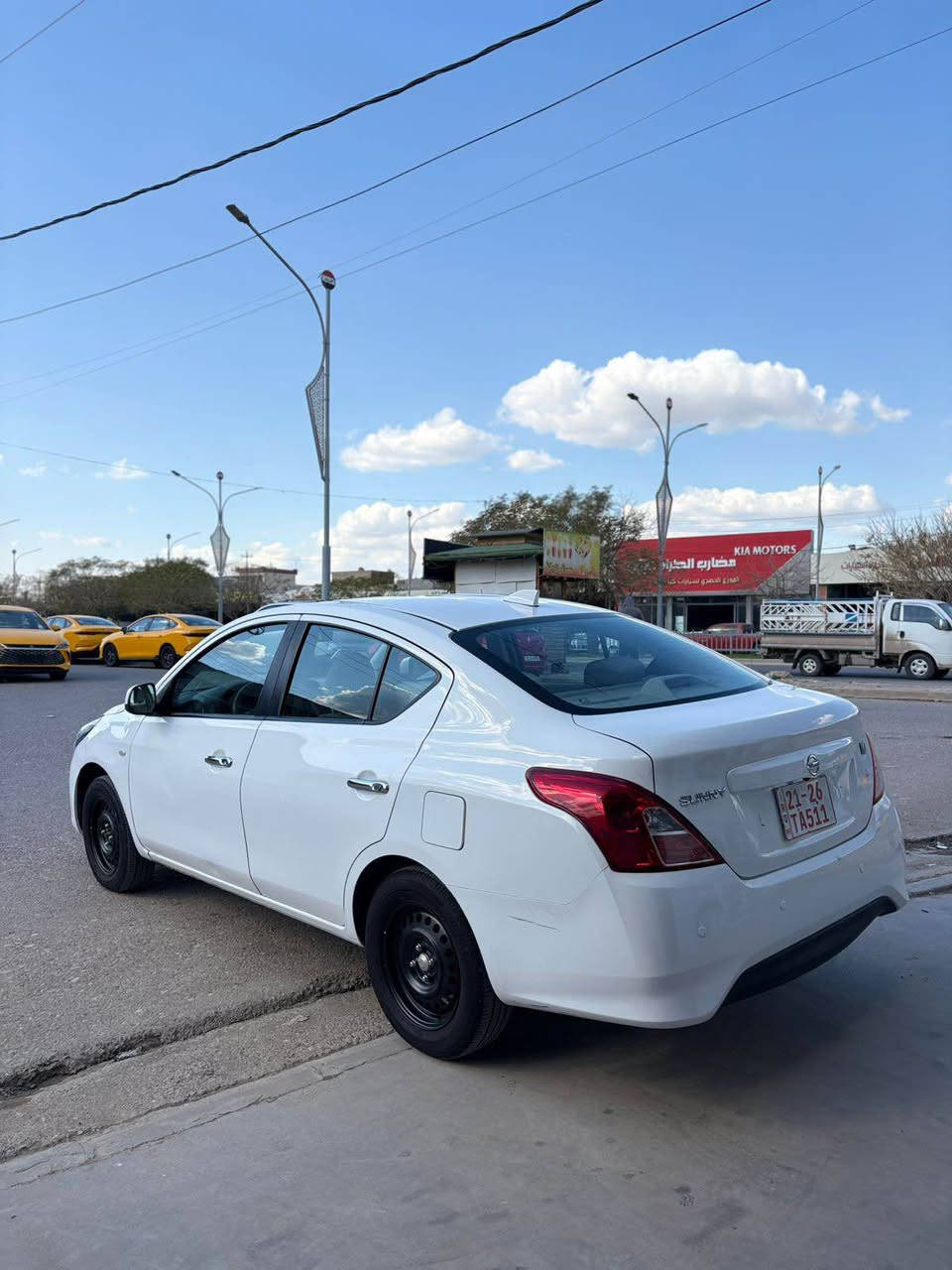 سلام عليكم نيسان صني 2024 للبيع ماشية 11 الف السيارة كلش حلوة وجاهزة لاخر برغي مبيها برغي نقص بيها صلاحية لترقيم 3 اشهر حادثها 3 قطع وقطعتين بخ بدون حادث السياره كاعدة كلش حلوة ومكان السيارة كركوك والسعر 97$ وبي مجال بسيط للاستفسار والتفاصيل (***********) 0️⃣7️⃣7️⃣1️⃣4️⃣9️⃣0️⃣2️⃣0️⃣0️⃣5️⃣ كركوك, العراق
