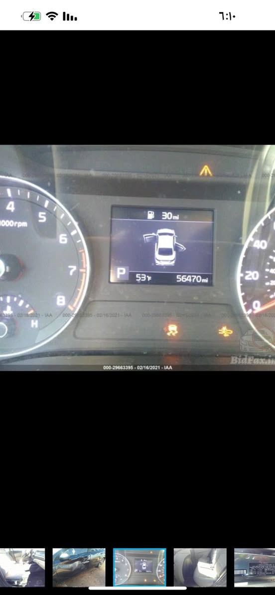 فورتي للبيع موديل 2019 وارد أمريكي. ماشيه 106  حادثه بالنشور سعره 126 المكان بغداد رقم الهاتف ***********
